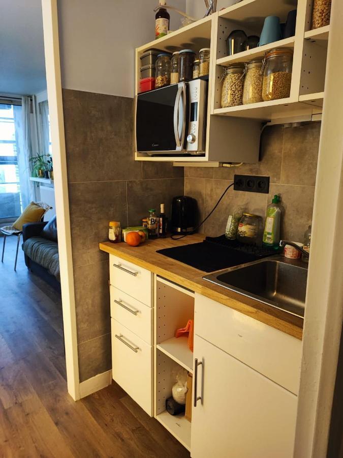 Beau Studio Renove 30M2 Balcon Vue Paris+Parking Apartment Luaran gambar